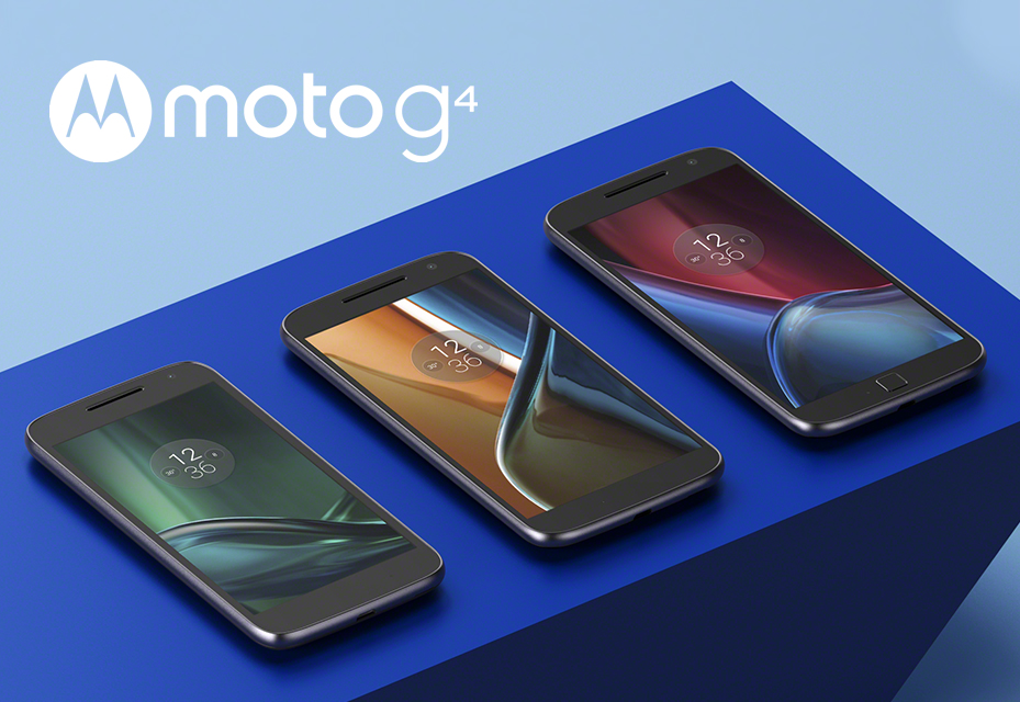 Od lewej: Moto G Play, Moto G 4-gen., Moto G Play 4-gen. - wszystkie z roku 2016. - fot. mat. pras. Lenovo
