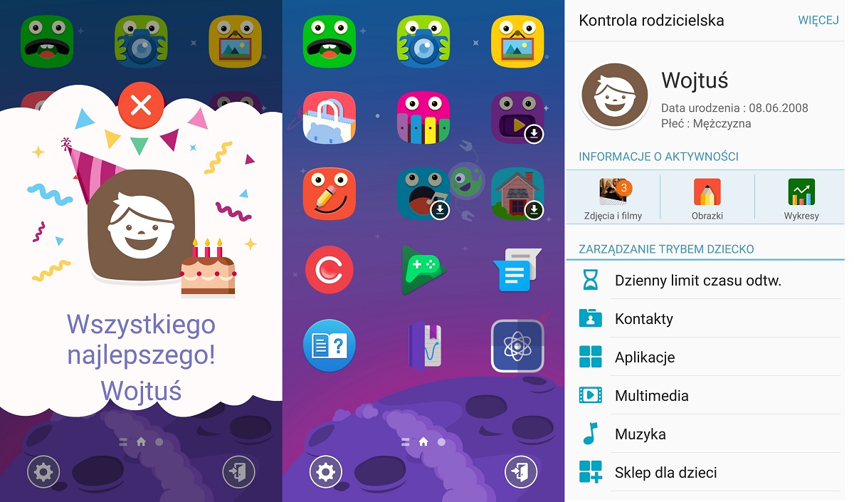Kids Mode w Samsungu Galaxy S7 - 90sekund.pl