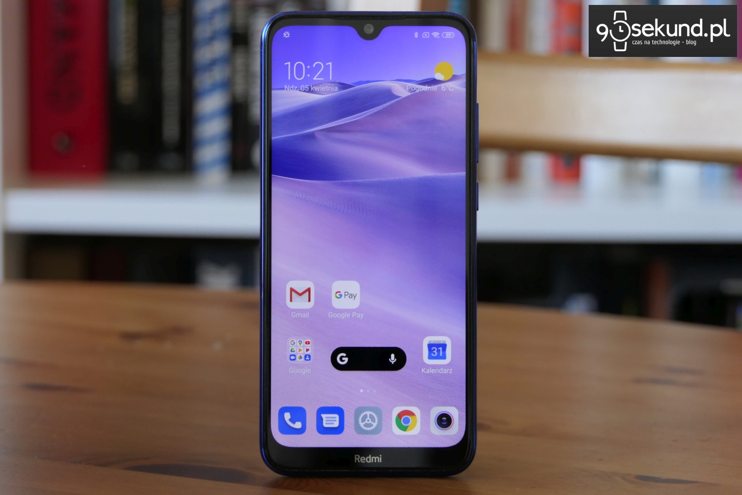 Recenzja Xiaomi Redmi Note 8T - Michał Brożyński - 90sekundTECH