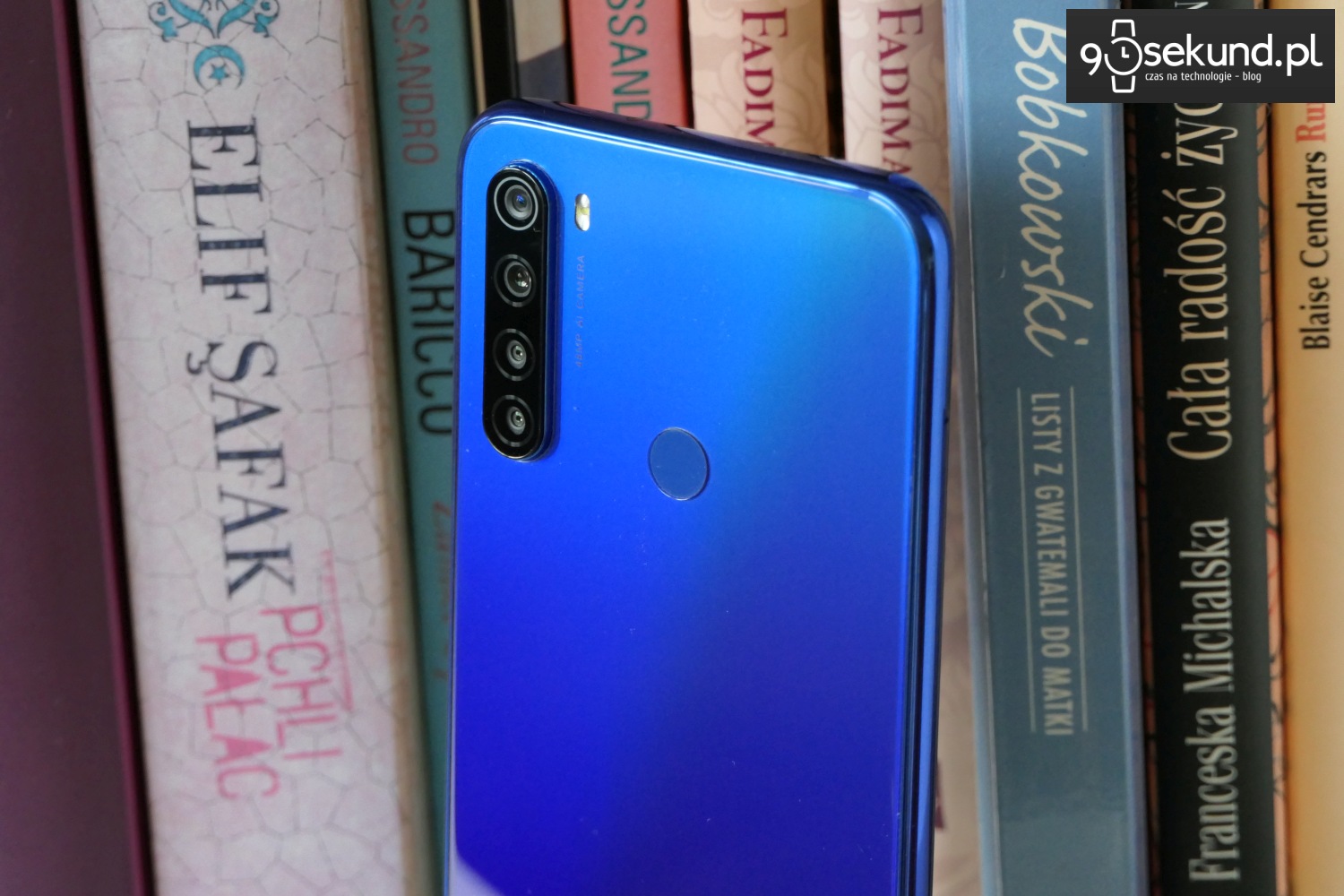 Recenzja Xiaomi Redmi Note 8T - Michał Brożyński - 90sekundTECH