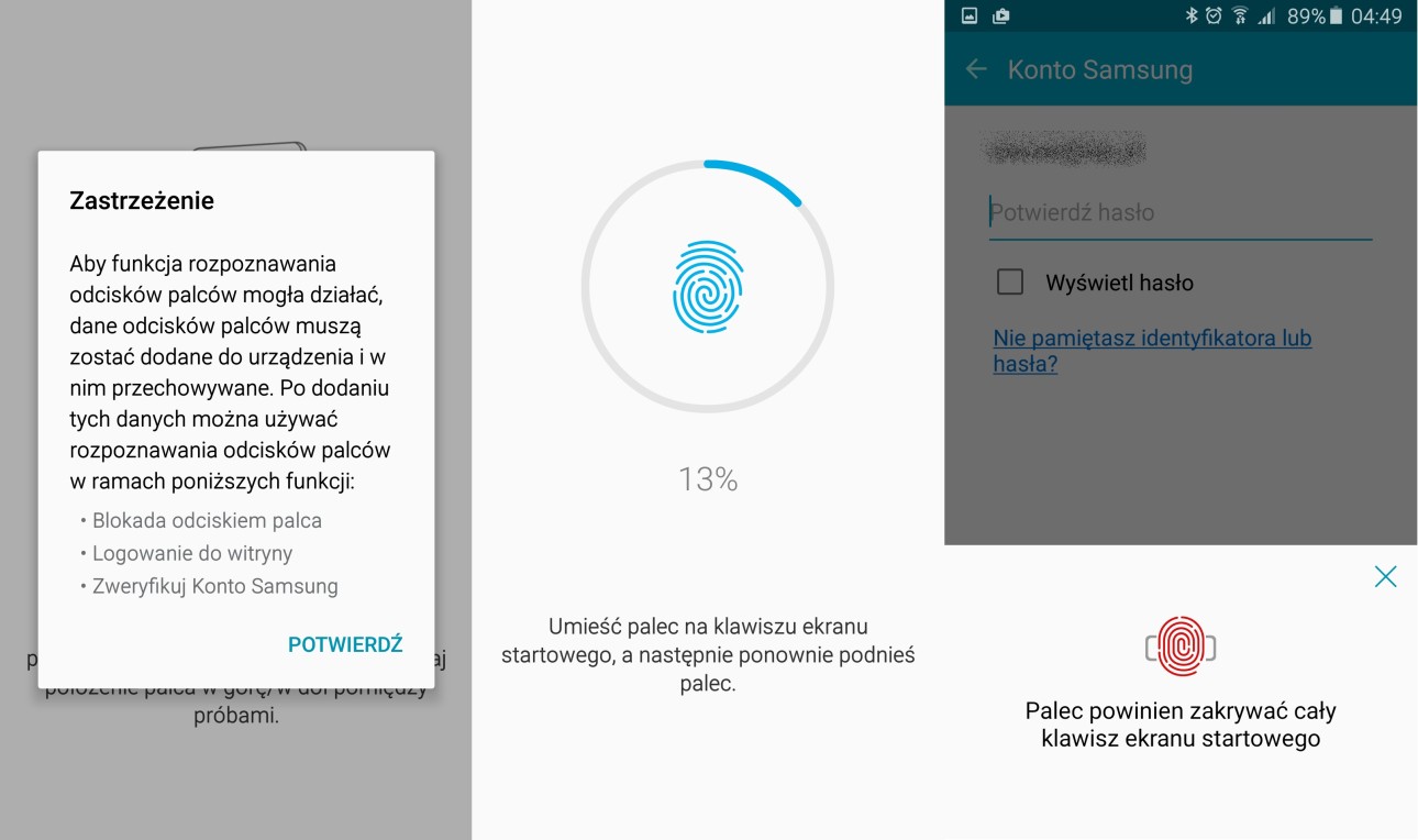Samsung Galaxy A5 2016 - czytnik linii papilarnych działa rewelacyjnie! - 90sekund.pl