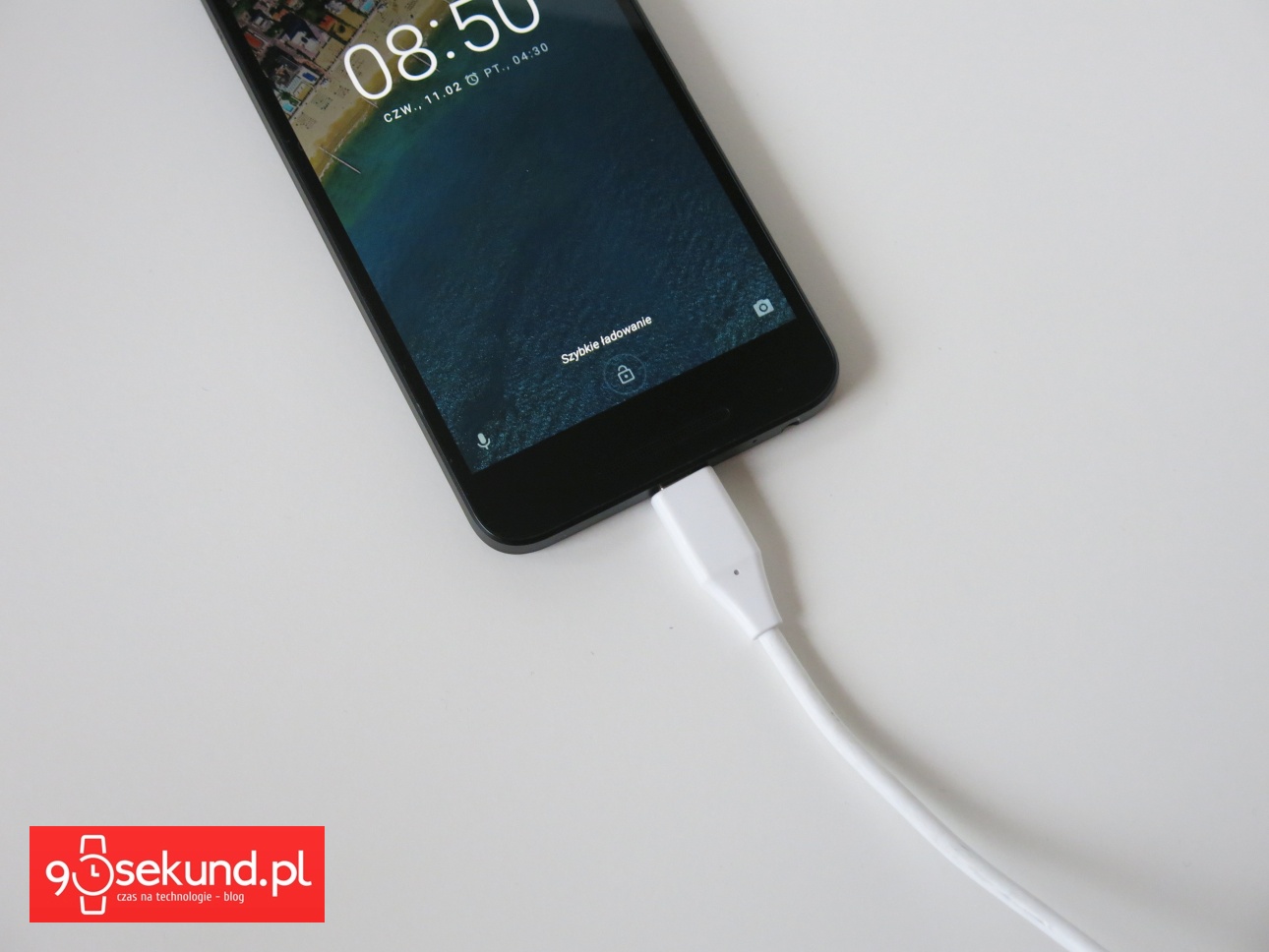 Test i recenzja LG Nexus 5X (LGH791) - ładowanie smartfona - 90sekund.pl