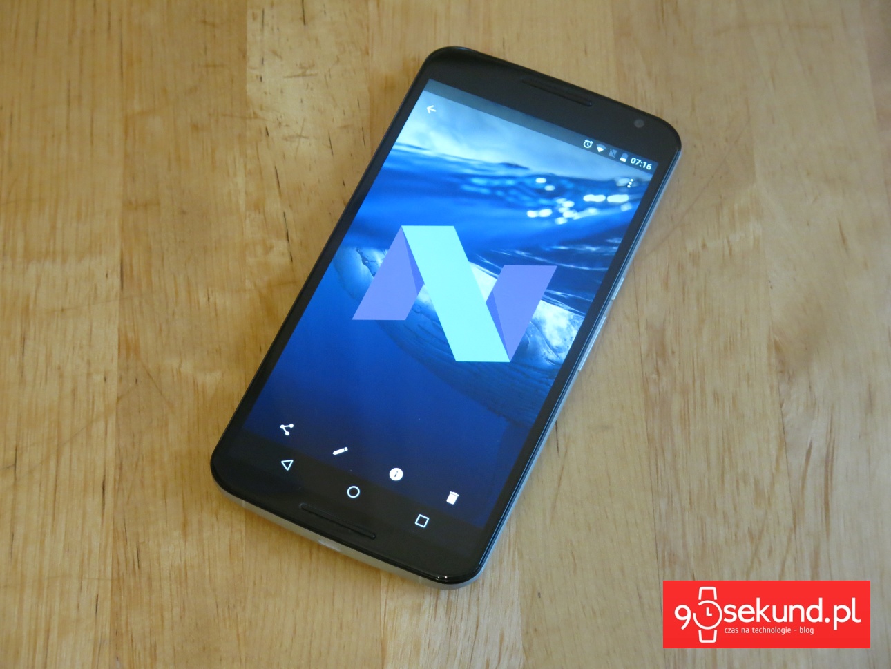 Google Android N na Motorola Nexusie 6 - 90sekund.pl