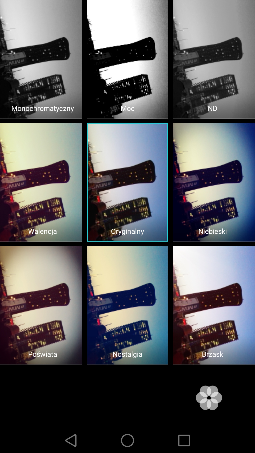 Huawei Mate S (CRR-L09) - przykładowe filtry w aplikacji aparatu - recenzja 90sekund.pl