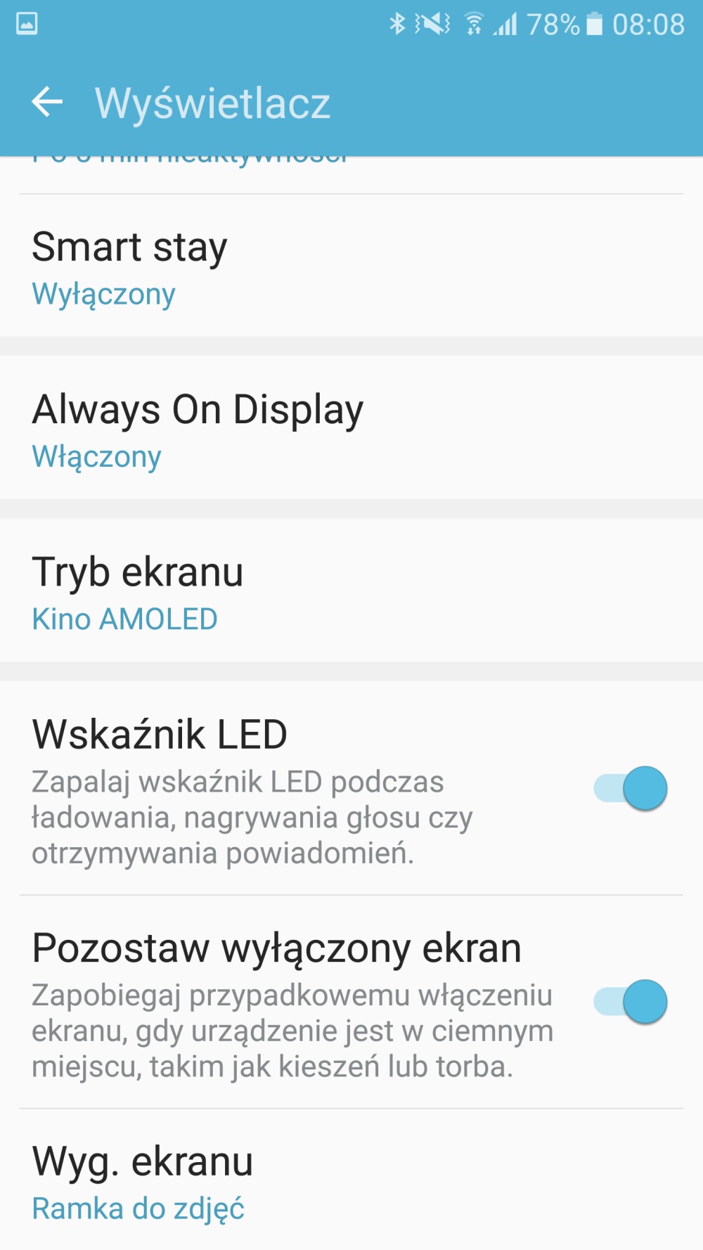 Smart Stay i inne funkcje inteligentne w Samsungu Galaxy S7 SM-G930 - recenzja 90sekund.pl