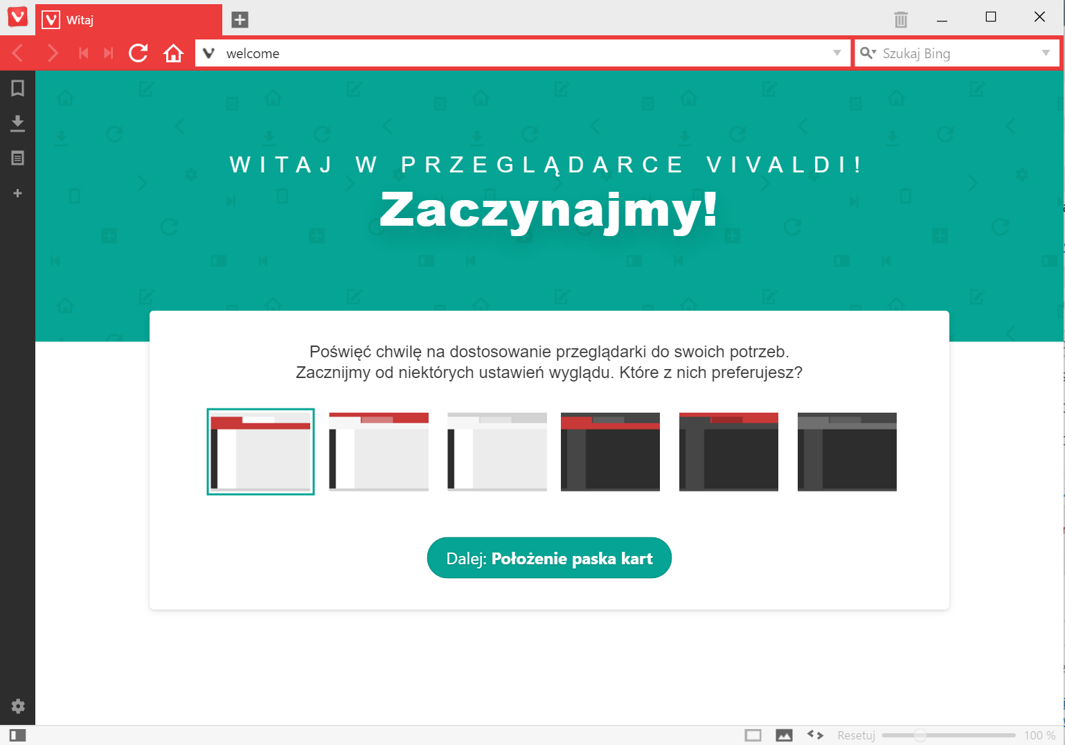 Przeglądarka internetowa Vivaldi - 90sekund.pl