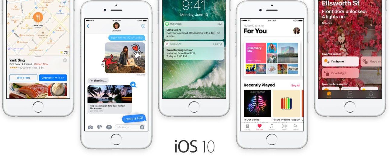 iOS 10 - fot. Apple