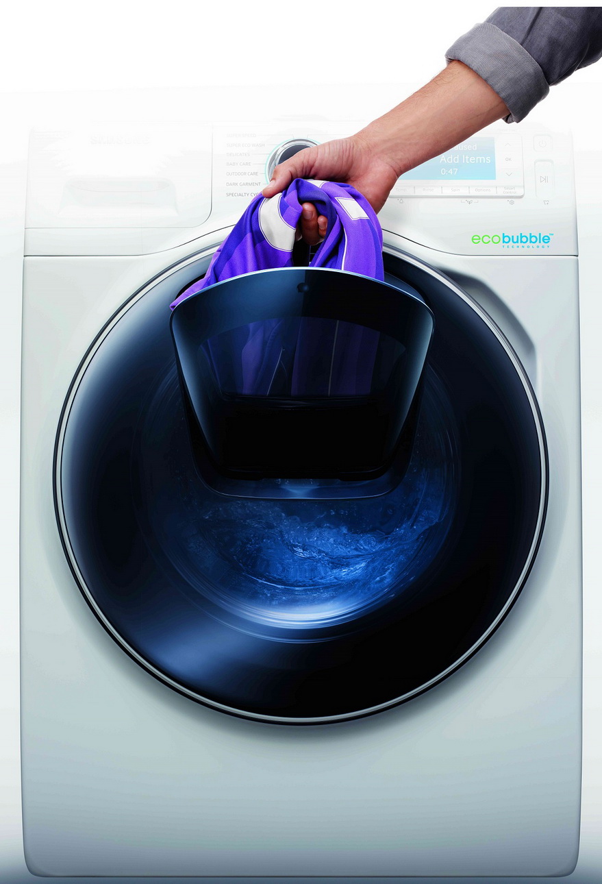 Samsung i jego nowoczesne pralki ;) - mat. pras. Samsung