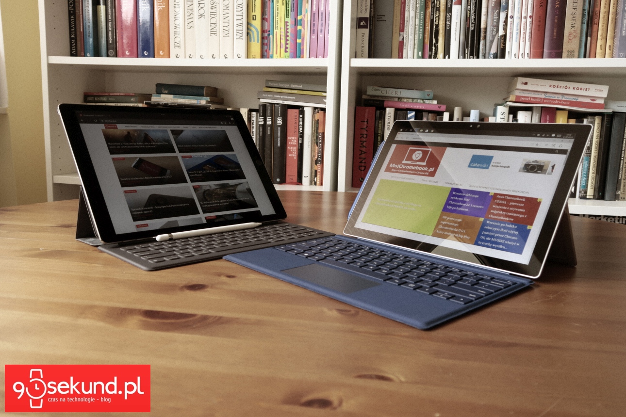 Apple iPad Pro 12,9 (2015) oraz Microsoft Surface Pro 4 - 90sekund.pl