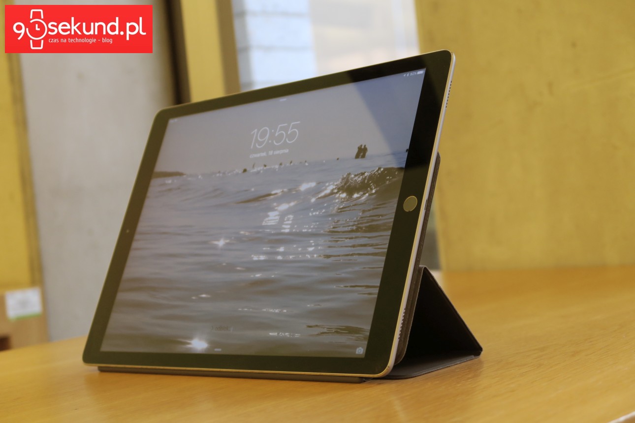 Apple iPad Pro 12,9 (2015) i klawiatura Smart Keyboard - recenzja 90sekund.pl