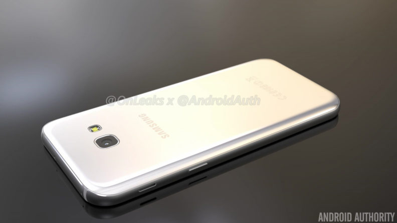 Samsung Galaxy A5 2017 - render