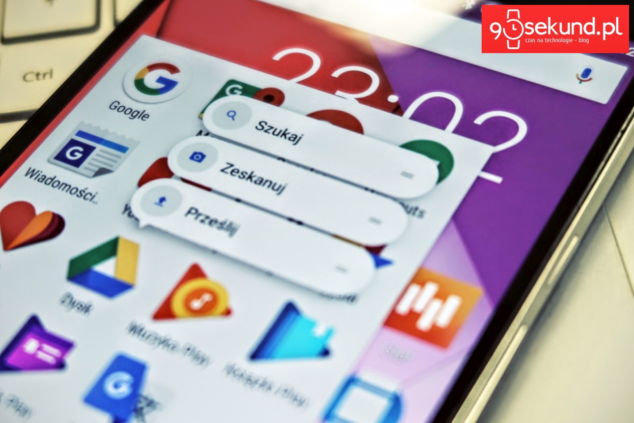 Google Now Launcher na Huawei Nexusie 6P - 90sekund.pl