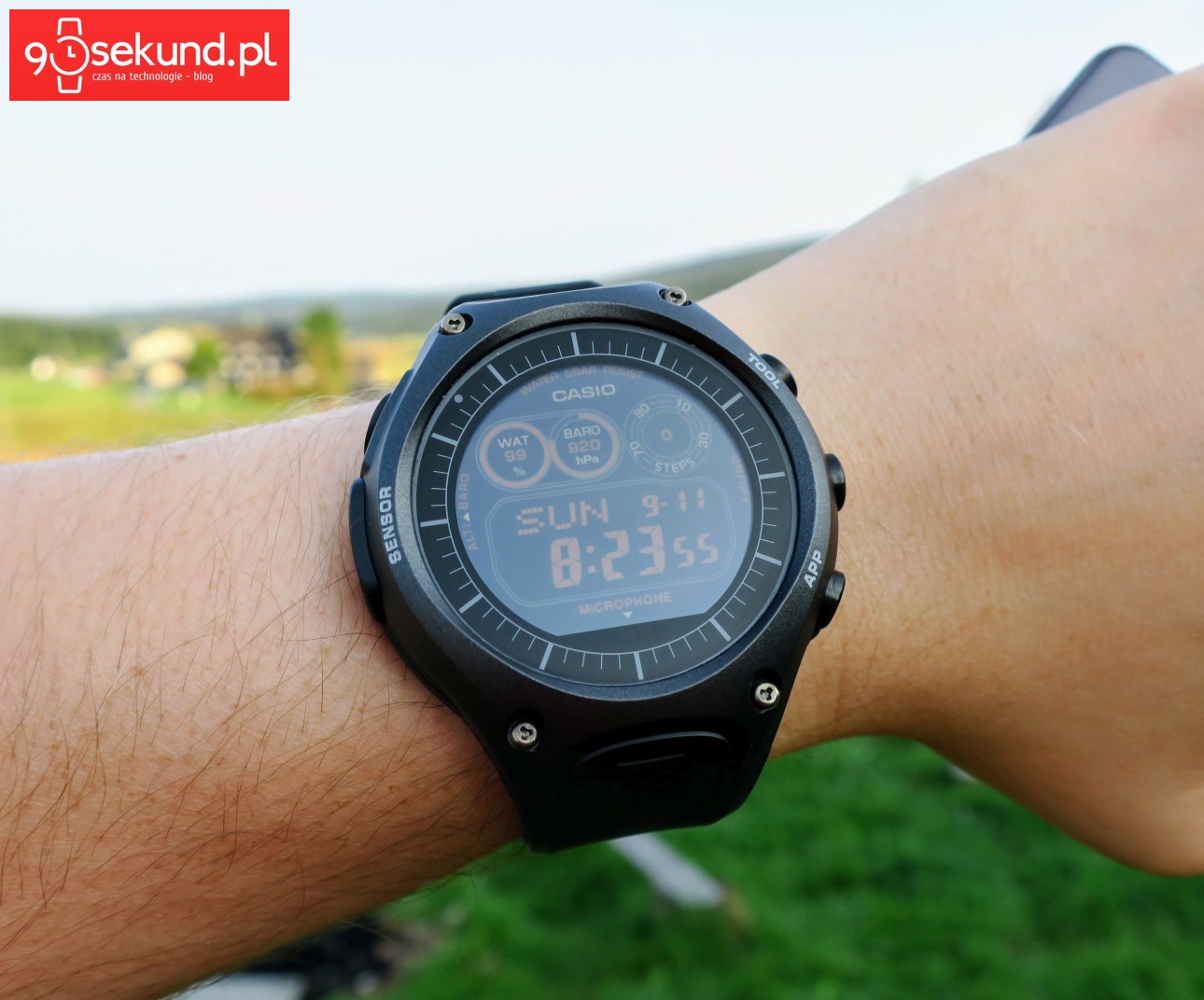 Recenzja Casio Smart Outdoor Watch WSD-F10 - 90sekund.pl