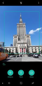 Rozpoznawanie obiektów przez Bixby w Galaxy A8 - recenzja 90sekund.pl