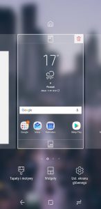 Wygląd systemu w Galaxy A8 - recenzja 90sekund.pl
