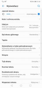 Recenzja Huawei P20 Pro - System. Nakładka EMUI 8.1.0 - 90sekund.pl