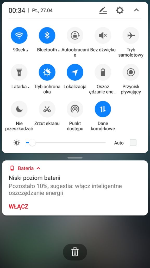 Wygląd systemu w Neffos C7 - 90sekund.pl