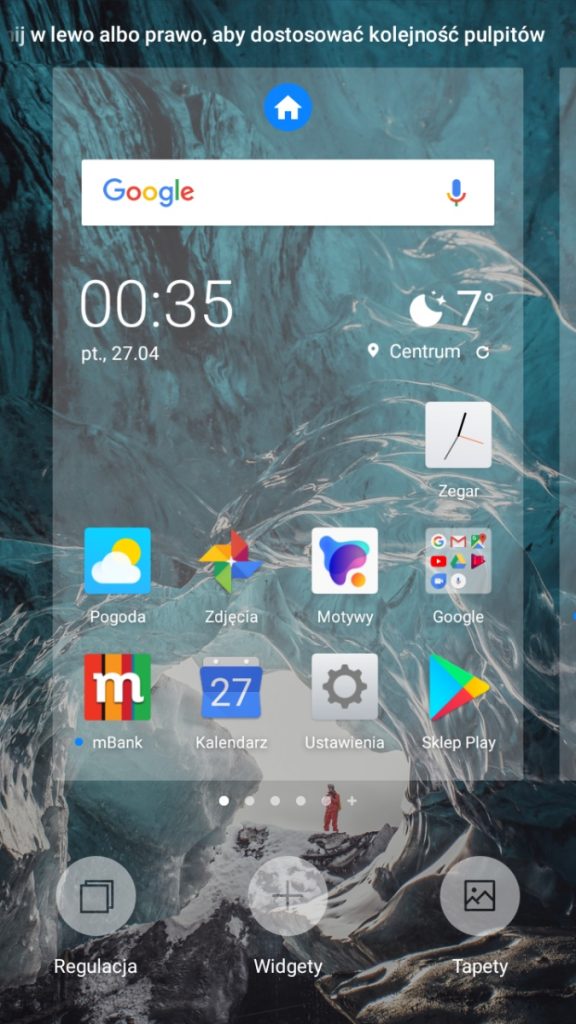Wygląd systemu w Neffos C7 - 90sekund.pl