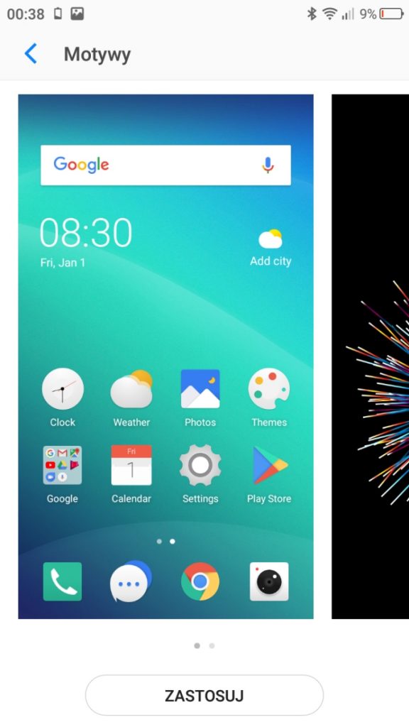 Wygląd systemu w Neffos C7 - 90sekund.pl