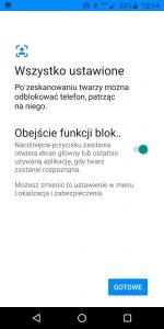 Rozpoznawanie twarzy w Moto G6 Plus - 90sekund.pl