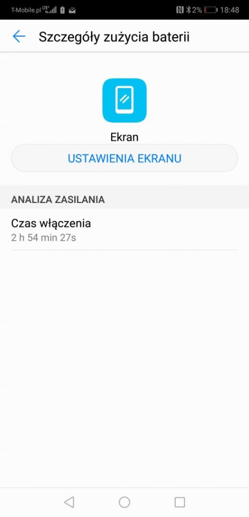 Czas działania Huawei P20 na baterii - 90sekund.pl - Michał Brożyński
