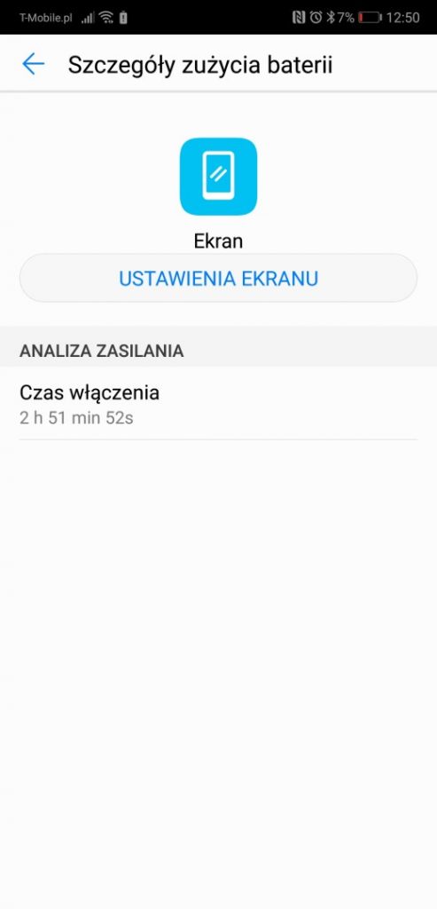 Czas działania Huawei P20 na baterii - 90sekund.pl - Michał Brożyński