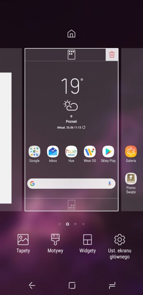 Wygląd systemu w SGS9 - 90sekund.pl - Michał Brożyński