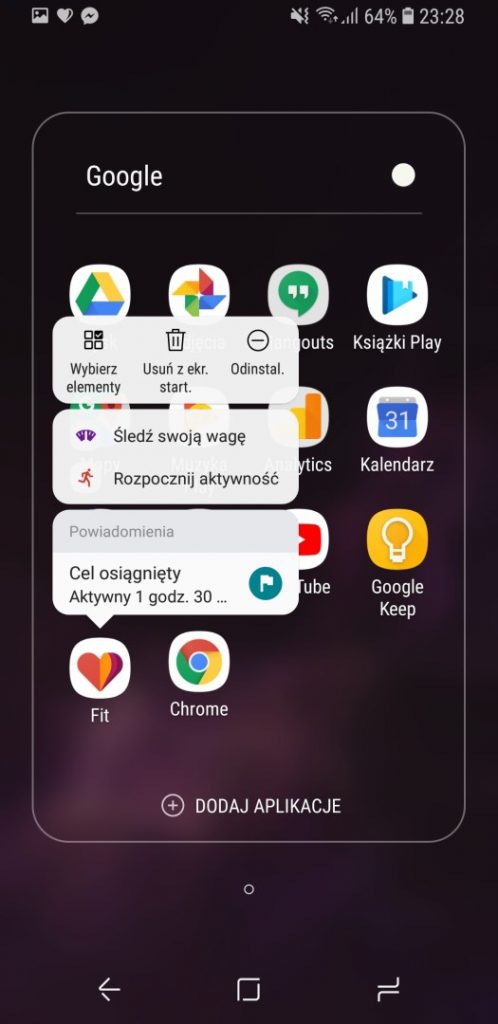 Wygląd systemu w SGS9 - 90sekund.pl - Michał Brożyński