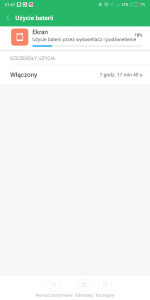 Przykładowy czas pracy Xiaomi Redmi Note 5 na jednym ładowaniu baterii - 90sekund.pl