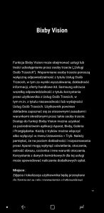 Asystentka Bixby Vision w Galaxy A6+ - 90sekund.pl / Michał Brożyński