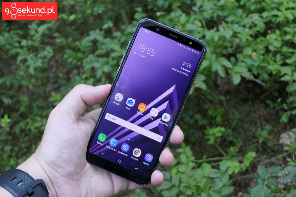 Recenzja Samsung Galaxy A6+ - 90sekund.pl - Michał Brożyński