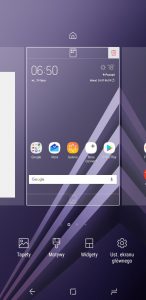 Wygląd systemu w Galaxy A6+ - 90sekund.pl / Michał Brożyński