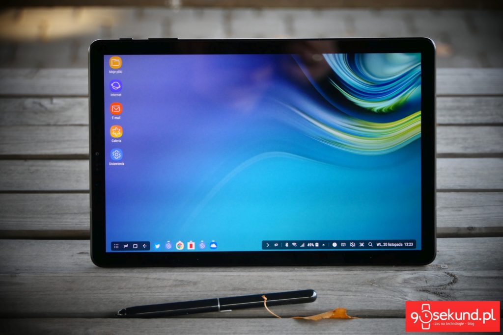 Recenzja tabletu Samsung Galaxy Tab S4 - Michał Brożyński - 90sekund.pl