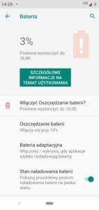 Działanie baterii w Motoroli One - Michał Brożyński - 90sekund.pl