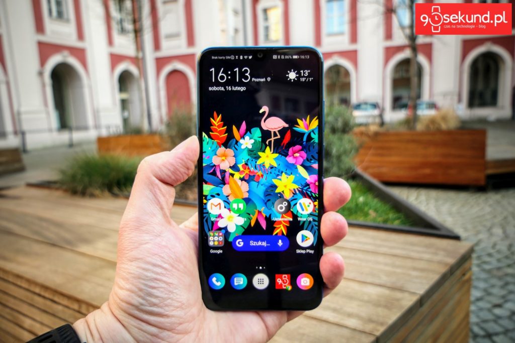 Recenzja Huawei P smart 2019 - Michał Brożyński 90sekund.pl