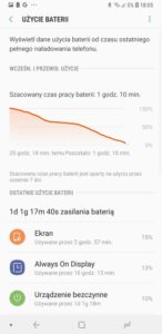 Bateria w Galaxy A7 2018 - Michał Brożyński 90sekund.pl