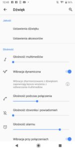 System Dynamicznej Wibracji w Sony Xperii XZ3 - Michał Brożyński 90sekund.pl