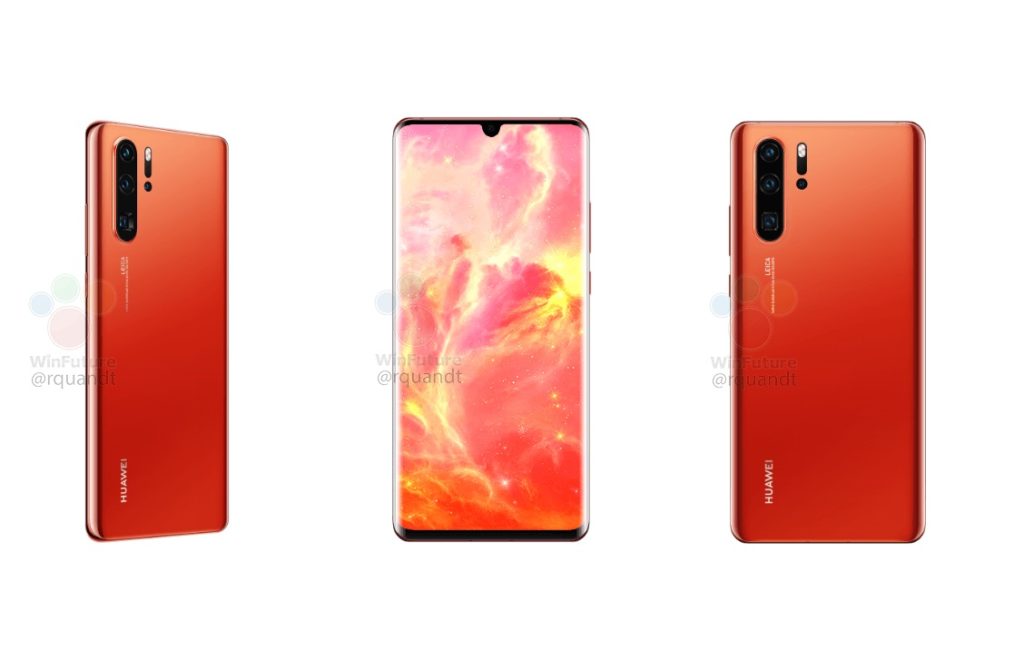 Tak ma wyglądać Huawei P30 Pro - fot. winfuture.de