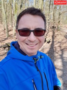 Selfie z Galaxy S10+ Plus - Michał Brożyński 90sekund.pl