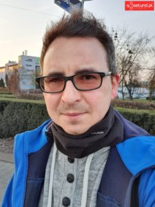 Selfie z Galaxy S10+ Plus - Michał Brożyński 90sekund.pl